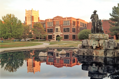 Campus View from the Pond