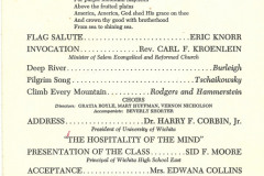 Commencement-program
