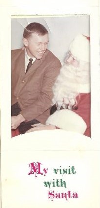 Dan Kinney as Santa - at Innes